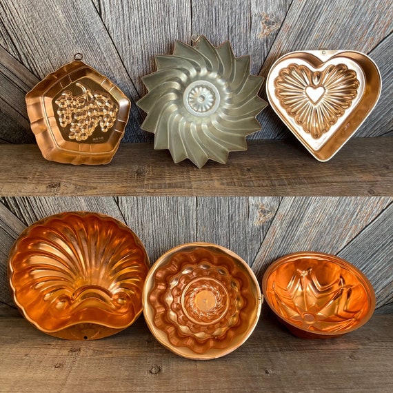 Unique Copper Jelly Mould： Perfect for Collectors