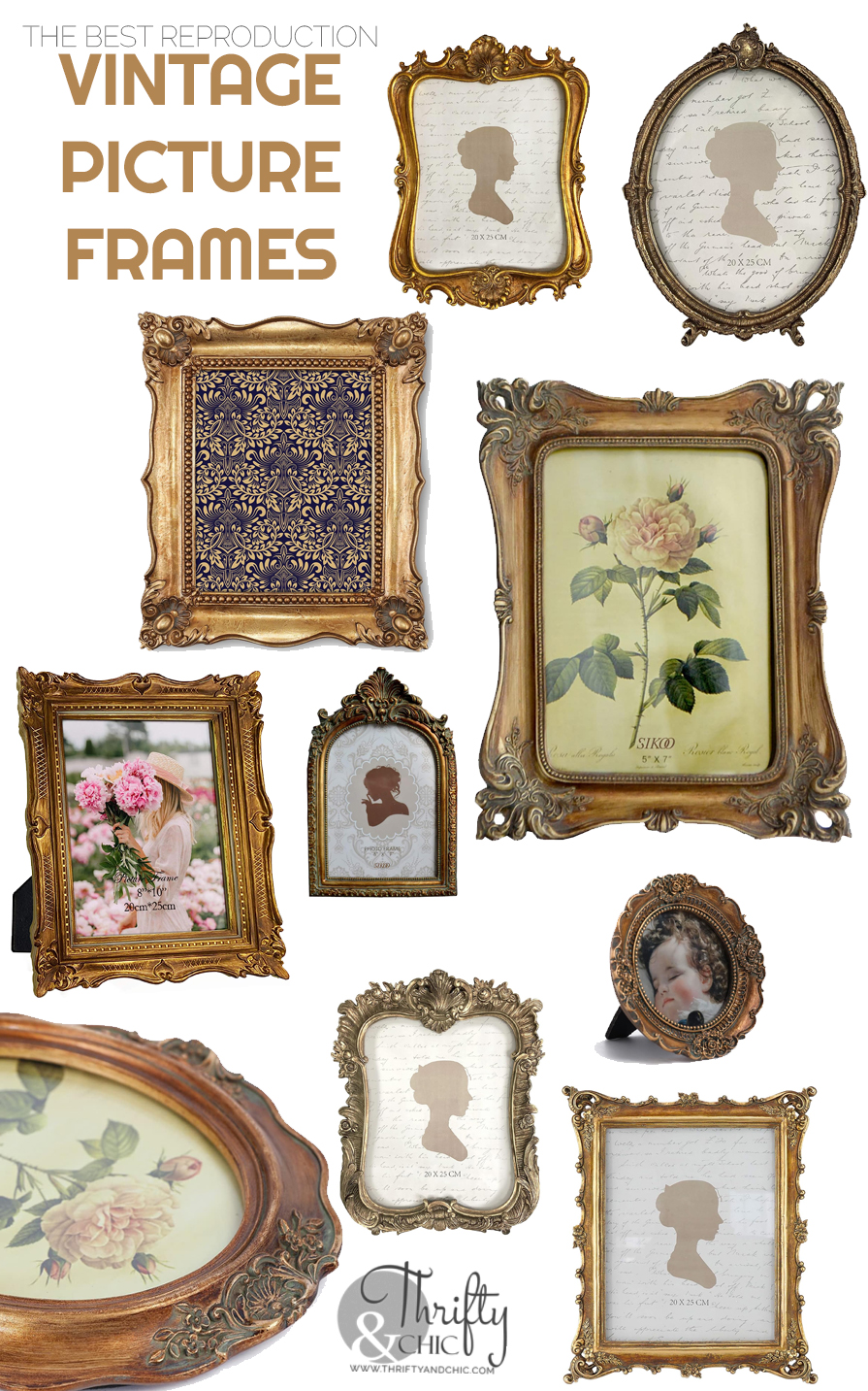 Find Unique Old Picture Frames： Vintage, Antique, and More